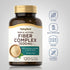 Piping Rock Fiber Complex | 1500mg | 120 Capsules | Triple Action Fiber with Psyllium, Oat Bran & Apple Pectin | Non-GMO