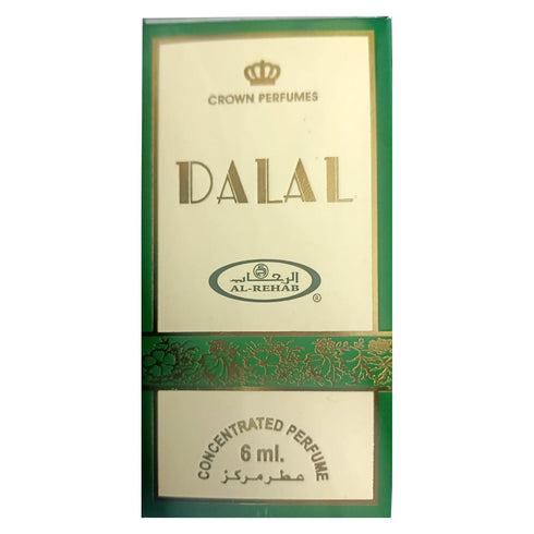 Al-Rehab Dalal Concentrated Perfume Rollerball for Women, 0.2 Ounce