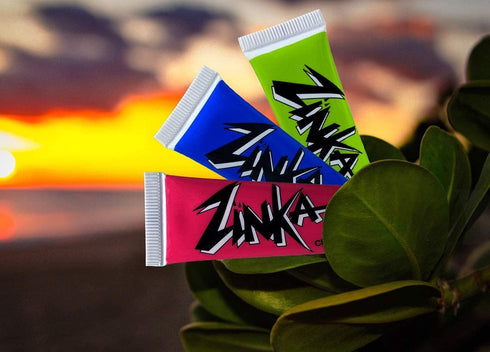 Zinka Colored Nosecoat Zinc Oxide Based Water Resistant 2 Pack Bundle, 0.6 Ounce Tube in White