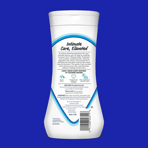 Summer's 15 (Pack 3) Eve Ultimate Odor Protection Feminine Cleansing Wash, Daily Intimate Wash, with Boric Acid
