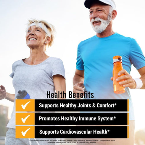 Turmeric Curcumin with BioPerine - 90 Veg Caps - 1965mg, Maximum Absorption for Joint Support, Non-GMO, Made in USA