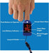 Roscoe Medical Finger Pulse Oximeter - Oxygen Saturation Monitor for Pediatric and Adult Use, Sports and Aviation