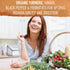 Garden of Life Organics Maximum Strength Turmeric Joints & Mobility Support - 30 Tablets, 500mg Curcumin & Black Pepper