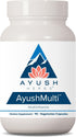 Ayush Herbs Multi - All-Natural High Antioxidant Multivitamin for Women and Men, Daily Vitamins for Adults, Active B