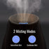 HealthSmart Essential Oil Diffuser, Cool Mist Humidifier and Aromatherapy Diffuser, 150ML Tank for Small Rooms