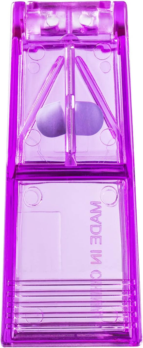 Pill Cutter and Splitter for Small or Large Pills, Accurate Medicine Splitter with Stainless Steel Blade
