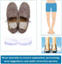NEPPT Orthopedic Insoles Heel Inserts, Silicone Knee Pads for Women and Men, Corrective Support