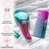 Lily England Detangler Brush & Hair Comb Set - Lightweight Hair Brush & Wide Tooth Comb for Women & Kids, Smooth