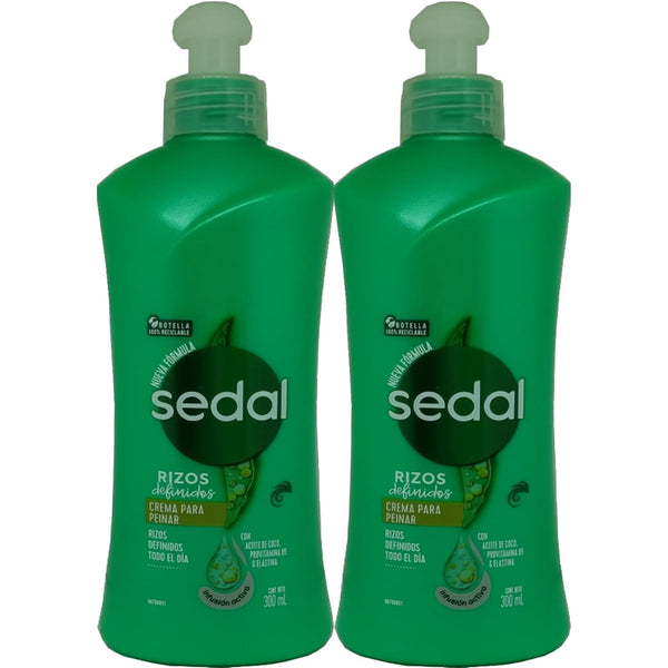 Sedal New Formula Combing Curls, Obedient Curls, 300ml (2 Pack)