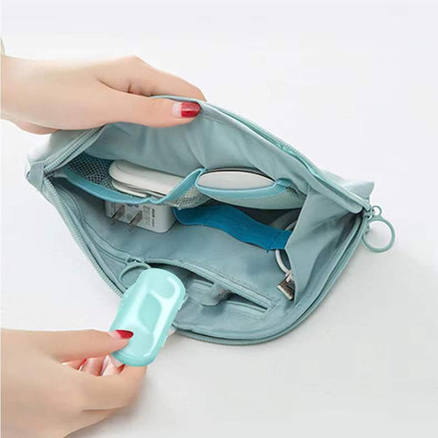 Holy Rose Dental Floss Dispenser 2 Box, 196 Count Floss Picks Micro Portable Case for Clean Teeth, Travel, Family