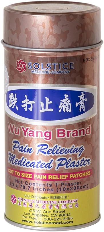 Pain Relieving Medicated Plaster, 1 Plaster - 3.9 in x 78.7 in/10 cm x 200 cm