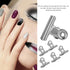 Nail Extension Clips, 5PCS Stainless Curve C Nail Curvature Pinching Clips, Multi-functional Nail Art Accessories