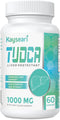 TUDCA Bile Salts Supplement 1000mg 60 Veggie Capsules for Liver Support and Detox Cleanse