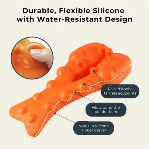 SWZEC Orange Cervipoint Trigger Point Massager - Neck and Lobster Design