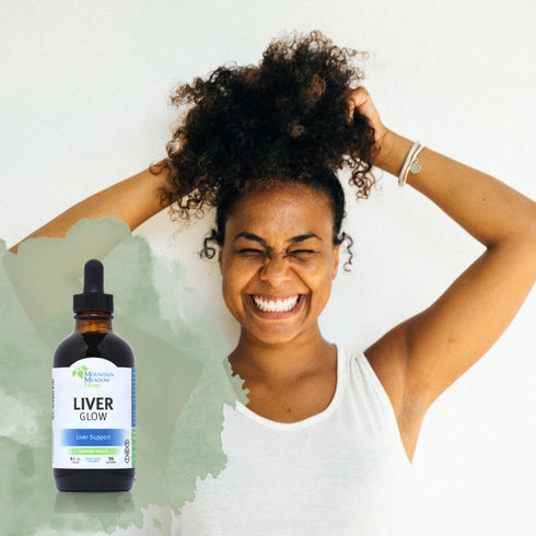 Mountain Meadow Liver Glow Original Formula - Advanced Detoxifier for Liver Health - 4 oz for a Happy Liver