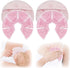 Hot/Cold Breast Gel Bead Ice Packs, Relief for Breastfeeding, Nursing Pain, 2 Pack (Pink)