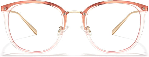 Cyxus Blue Light Glasses for Women, Fashion Computer Glasses Reduce Eye Strain Anti Migraine for Office Working Reading