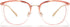 Cyxus Blue Light Glasses for Women, Fashion Computer Glasses Reduce Eye Strain Anti Migraine for Office Working Reading