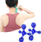 Jocaluyia Trigger Point Massage Tools, 2 PCS 4 Point Manual Deep Muscle Tissue