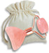 THIS HIPPIE GIRL Gua Sha Glow Roller - Rose Quartz Facial Roller Massager for Face and Eye, Sculpting Tool