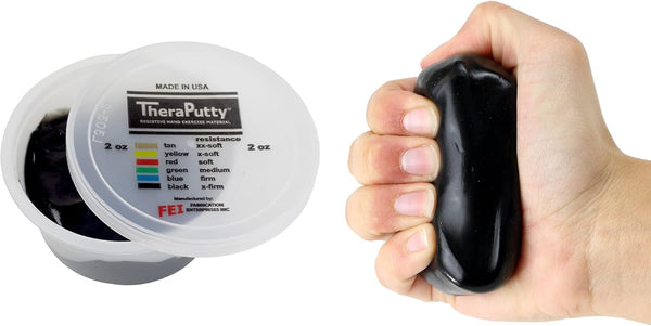 CanDo TheraPutty Standard Hand Exercise Putty for Hand Therapy, Rehabilitation, and Motor Skills
