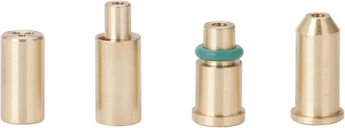 4 in 1 Gas Refill Adapters for S T Dupont Lighter with Yellow Red Green Blue Caps
