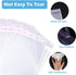 400 Pcs 2'' x 3'' Clear Resealable Cellophane Bags, Self-Sealing OPP Poly Bags for Jewelry and Cookies