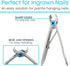Vive Toenail Clippers for Thick Nails - Heavy Duty Podiatrist Trimmers for Seniors, Fingernail Care Set