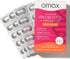 Omax Health Prebiotics and Probiotics Complex for Women, Vegan, Organic, Gluten Free for Vaginal Health