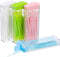 Healifty 800Pcs Double-Head Toothpicks, Disposable Plastic for Teeth Cleaning, Interdental Brushes
