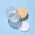 50 Gram/ml Glass Cosmetic Containers with lids Round Frosted Cosmetic Jars with Leakproof lids,Small Empty Glass Sample Jars for Makeup Lip Scrub Balm Lotions Sample Eye Creams DIY (4 PACK 50ML) by Yerpkefey