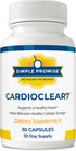 Cardio Clear 7 - Heart Health Supplements with CoQ 10 - Maintain Cellular Energy, 30 Day Supply