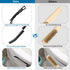 2 Pcs Multifunctional Crevice Cleaning Brush Hard Bristle Gap Tool for Bathroom Kitchen Tiles Window Cleaning