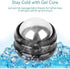 Stainless Steel Handheld Massage Ball - Versatile Cold and Hot Compress