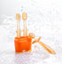 FOKiiBO Baby Silicone Toothbrush Set, Includes Toothbrush + Tongue Brush + Finger Toothbrush + Cup for Training, 0-18M