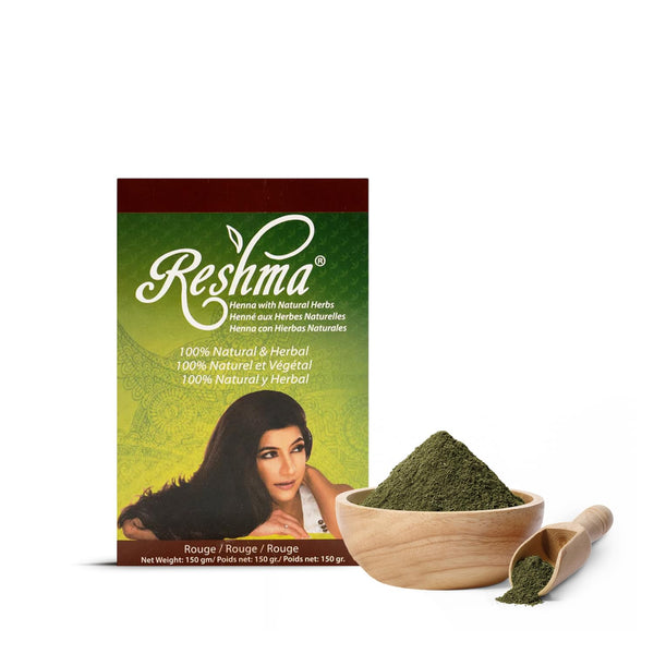 Reshma Beauty Classic Henna Hair Color - 100% Natural, Gray Coverage, Ayurveda Hair Product (Rouge, 5.29 oz, Pack of 1)