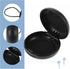JJUNW 2pcs Pills(2) Earplug Cases, Ear Plug Carrying Cases, Mini Portable Earplug Case, Round Potable Ear Plug Holder