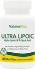 Ultra Lipoic Natures Plus - 60 Bi-Layered Mini-Tabs, Supports Free Radical Defenses, Gluten Free, 30 Servings