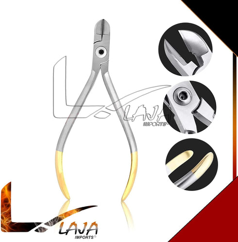 NEW TC TIP DISTAL END CUTTER AND HARD WIRE CUTTER - Dental Orthodontic Pliers