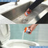 Hair Drain Clog Remover Powder | Septic Safe Drain Cleaner for Toilets, Sinks, Tubs - 3 Uses + Hair Snake