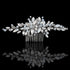 Yean Wedding Hair Comb - Silver Rhinestones Opal Crystal Vintage Bridal Hair Clips Accessories for Brides and
