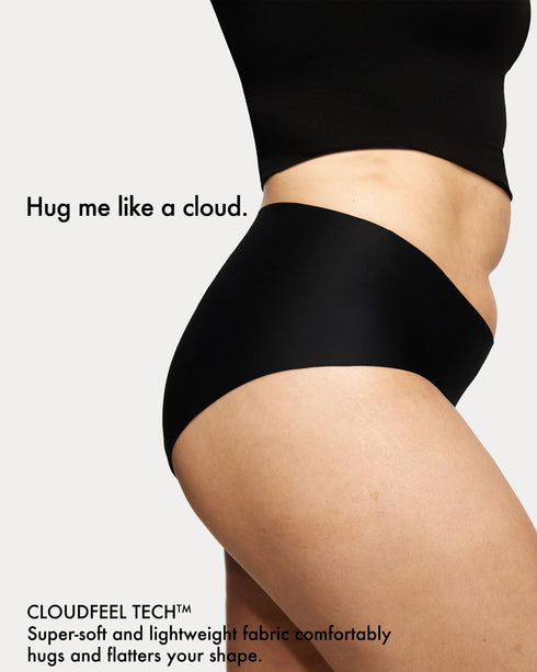 LEAKPROOF2.0 Seamless 6 Mid Rise Brief Period Underwear for Women | Period Panties Holds Tampons | Leak Proof