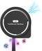 UV Light Toothbrush Cleaner and Holder, Portable Rechargeable Case with Fan Drying for Electric & Manual Toothbrushes