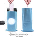 Sanitary Napkin Disposal Bags, 100 Count, Sealable Blue Bags, 3 Ounce Capacity, Prevents Odors