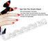 2 Pcs Acrylic Nail Art Painting Pen Holder, Brush Stand for Nail Gel Polish, Manicure Tool