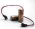 elxjar 2-Pack 3V 3000mAh Lithium Battery Replacement for Fuji FDK CR8.LHC, Toto CR8-LHC, and More