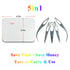 NAYOO Interlock Tool for Locs, EasyLoc Hair Tool for Dreadlocks, 5 Piece Silver Hair Locking Tool