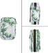 Skerhhux 7 Plant Tree Green Pill Case Travel Pill Organizer Weekly Day Portable with Zipper Medicine Box Pill Case