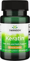 Swanson Keratin 60 Capsules, 50mg Each, Natural Supplement for Healthy Joints, Hair, Skin & Nails
