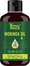 Holy Natural's Moringa Oil - 10.15 fl oz/300ml, Pure & Natural, Cold Pressed Virgin for Skin, Hair, and Body